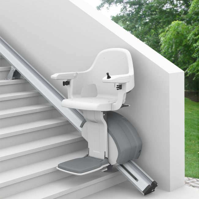 Outdoor Straight Rail Stairlifts